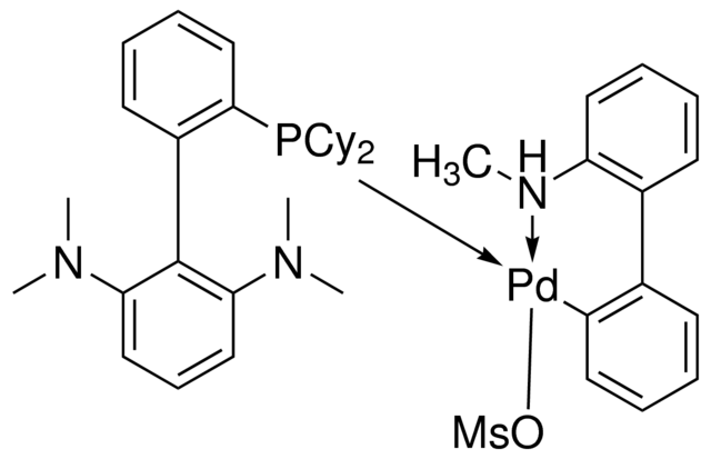 CPhos Pd G4 - CAS:1810068-32-6 - Palladium, [2?-(dicyclohexylphosphino-?P)-N2,N2,N6,N6-tetramethyl[1,1?-biphenyl]-2,6-diamine](methanesulfonato-?O)[2?-(methylamino-?N)[1,1?-biphenyl]-2-yl-?C]-